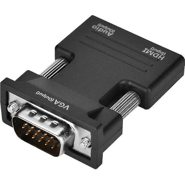 1080p HDMI-naaras Vga-urosäädätimellä ja äänenlähdöllä - lahja