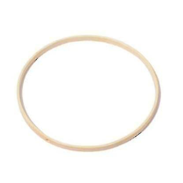 Håndlaget DIY-dekorasjon Rund tre ring Hoop Håndlaget Hoop Veggdekor