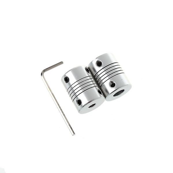 5mm til 8mm aluminium akselkobling hus stiv kobling til Ender 3 V2 Ender 3
