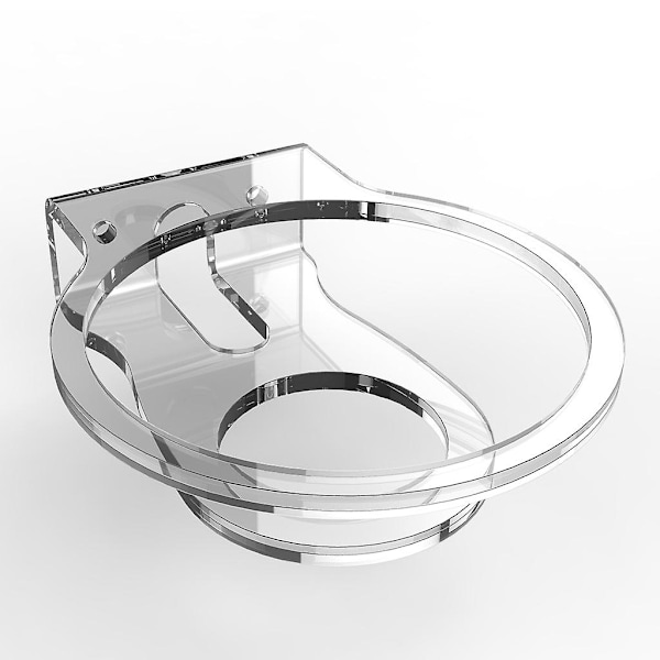 Veggmontert stativ for Homepod Mini-holder, plassbesparende akryl mini-brakett