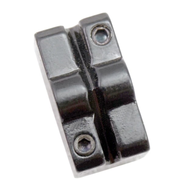 1 6 stk. svart gitarbrostrengsaddle for headless gitar tremolo bro system gitartilbehør