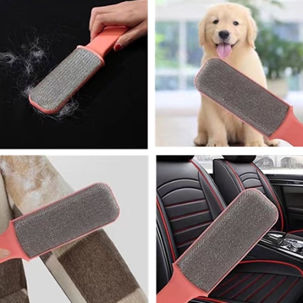 New Arrive Removable Pet Lint Brush Double-Sided For Furniture Cleaning Tool Durable Soft Gentle Cat Hair Remover