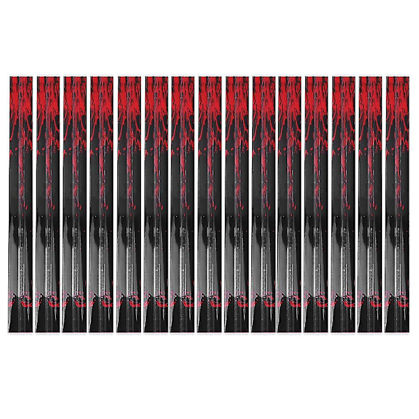 1 Set Universal Durable Archery Wraps Sticker - DIY Pilspets, Jakt Skytte Utrustning (skalle Röd)