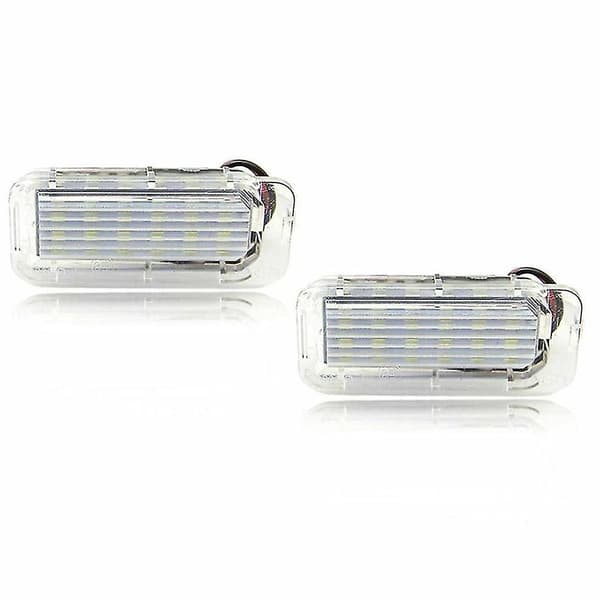 2 st 18-smd LED-skyltbelysning, felfri, för Explorer Escape Mkc