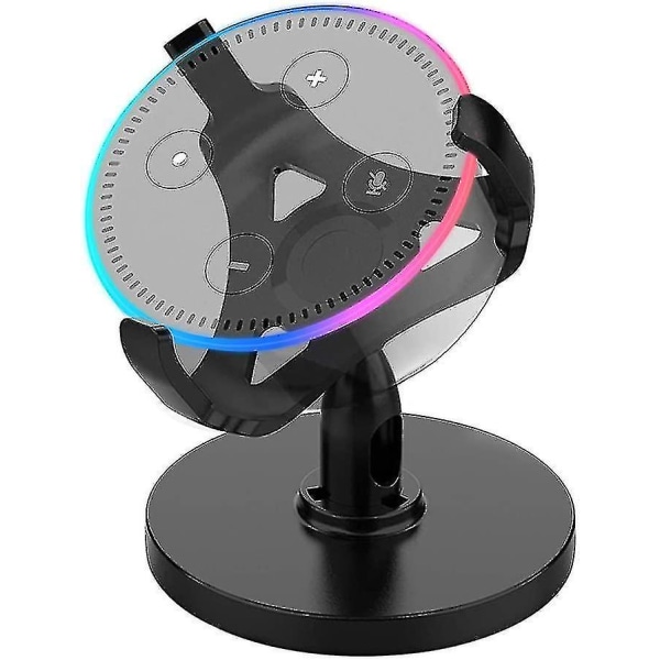 Bordholder for Echo Dot 3. generasjon, bordholderfeste, 360 justerbar stativbrakettfeste, imp