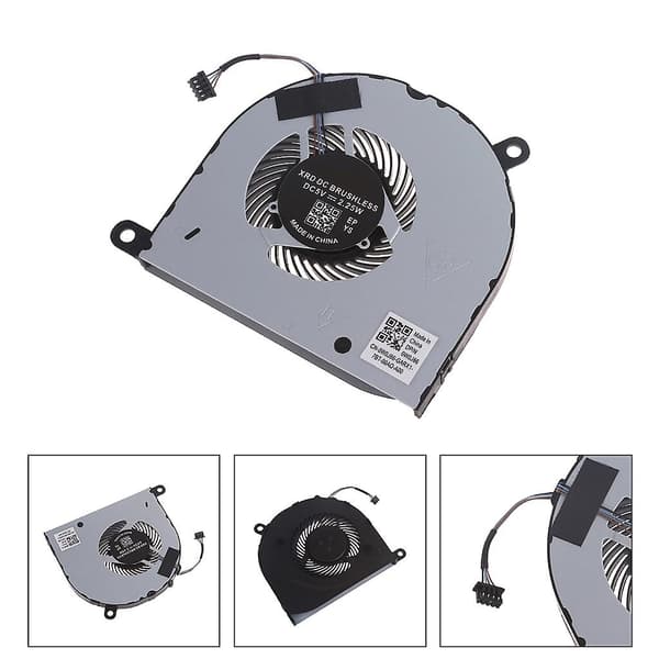 1 stk. bærbar køler køleplade til Dell Latitude 5480 E5480 Cpu køleventilator Dc5v