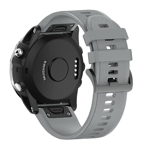 26 22 20mm armband för Garmin Fenix 5 5x Plus 3hr silikonband Fenix5 klocka snabbkoppling