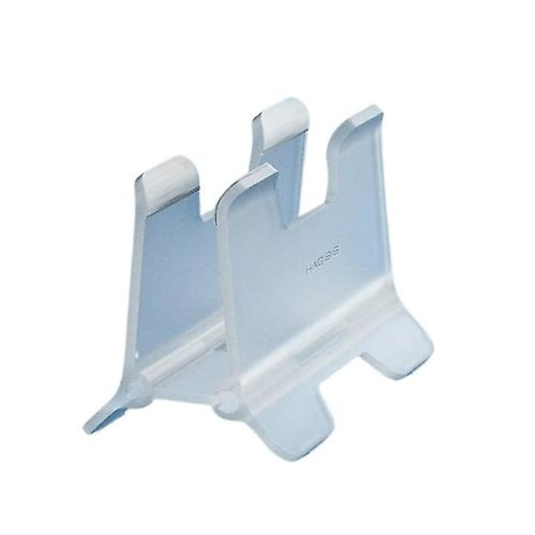 ??Vertikal bærbar computer stand transparent skrivebord tyngdekraft holder notebook support??