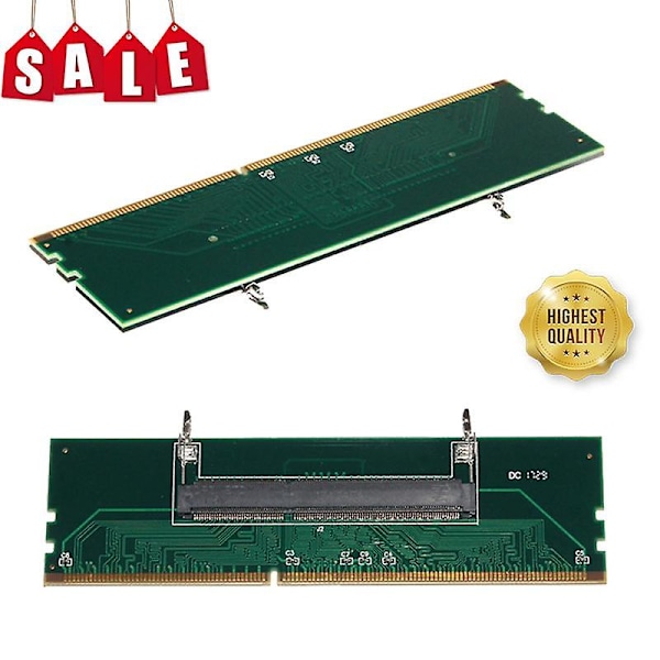 Hukommelsesadapter Adapterkort Bærbar 200 Pins Intern Hukommelse Til Desktop DDR3 Adapter