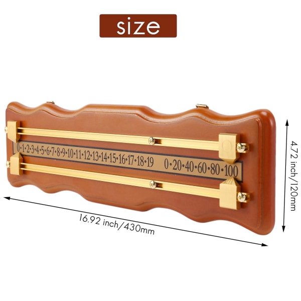 Scoreboard Snooker Spil Scorer Board Spiller Beregning Nummer Værktøjer Billard Densitet Board Integr