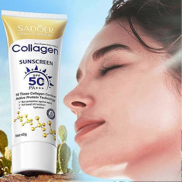 SADOER SPF 50+ Kollagen Solkrem