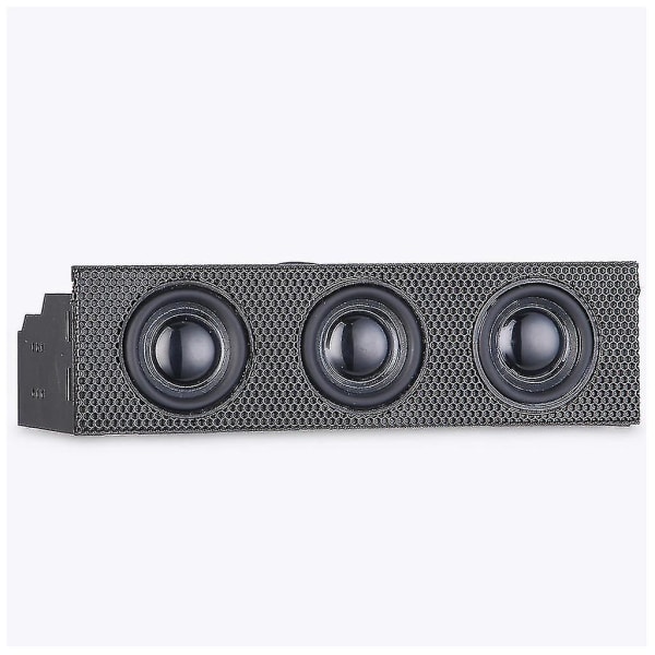 Kaiutin Stereo Surround Case Sisäänrakennettu kaiutin Levykeasema edessä