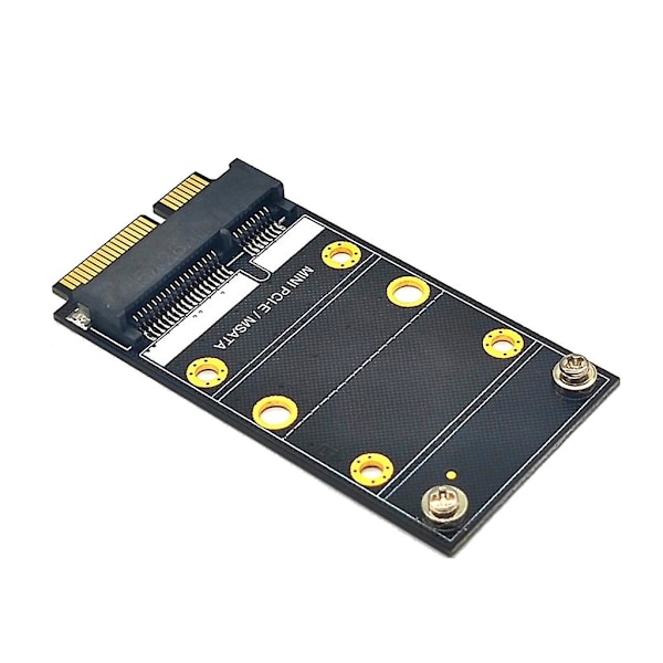 2 i 1 kombinera Mini Pci-e & Msata Ssd adapterkonverterkort