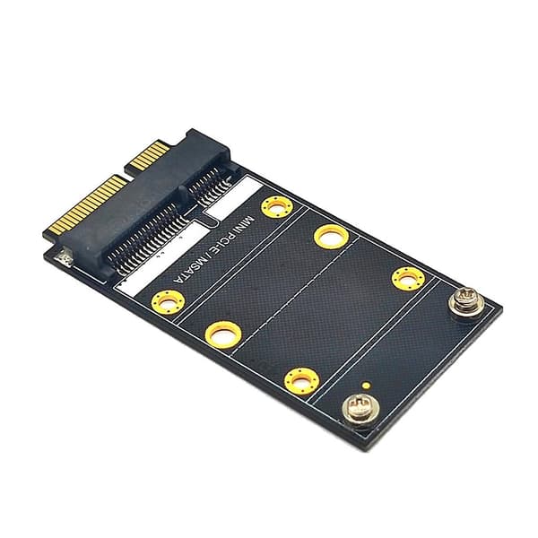 2 i 1 Kombineret Mini Pci-e & Msata Ssd Adapter Konverterkort