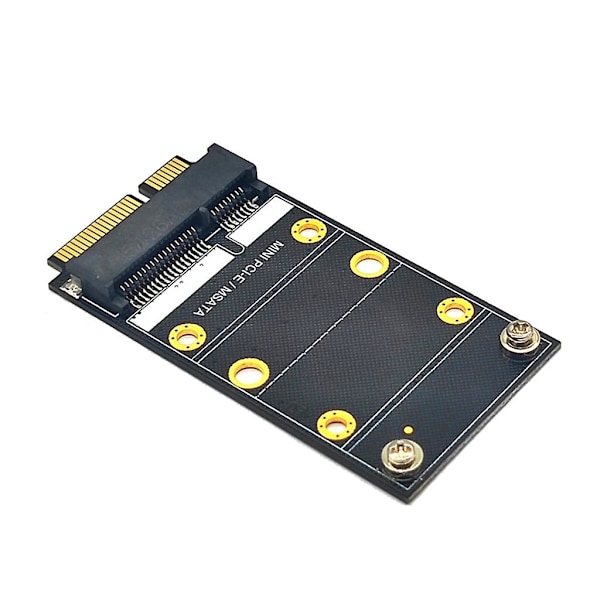 2 i 1 kombinert Mini Pci-e & Msata Ssd adapterkonverterkort