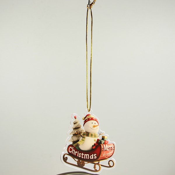 Joulukuusi Ripustusköysi Akryyli Joululahja Alkuperäinen Aito Joulujuhlan Koriste Ripustus 0002/12 christmas lanyards