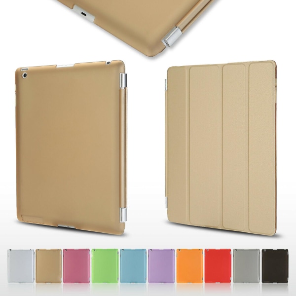 Magnetisk Folio Smart Læder Ultra Slim Case Cover Stand Til Apple Ipad 2 3 4 Au