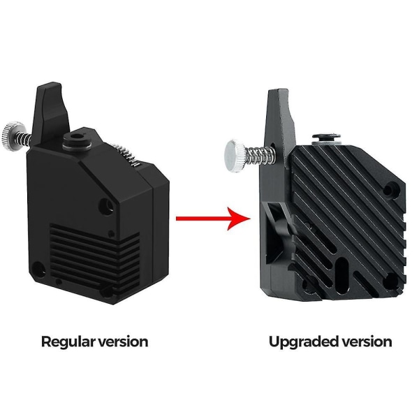 Helt i metall dubbeldriven extruderuppgradering /abs/tpu/tpe filament för Cr10 ersätt Mk8/cr10 extruder()