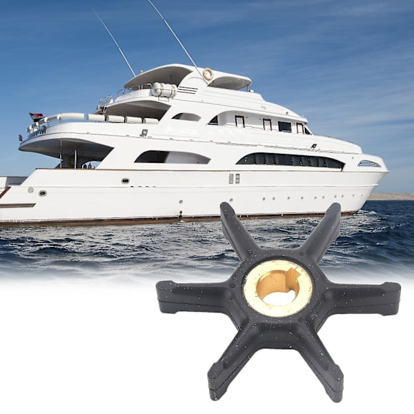 Vattenpump Impeller Bärbar Vattentät Mässing Gummibåt Impeller 277181 434424 För Evinrude Johnson
