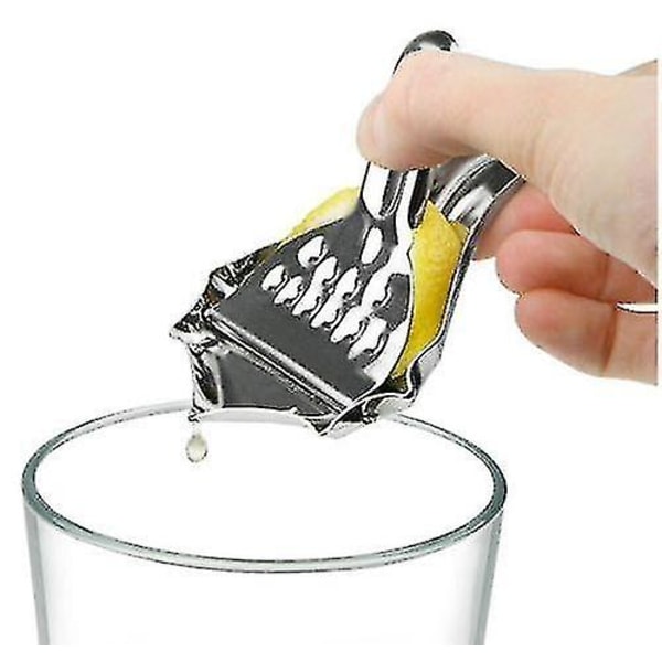 2 stk. Citronpresser i rustfrit stål til restauranter, 2 stk.-10 stk. pakke med limepresser