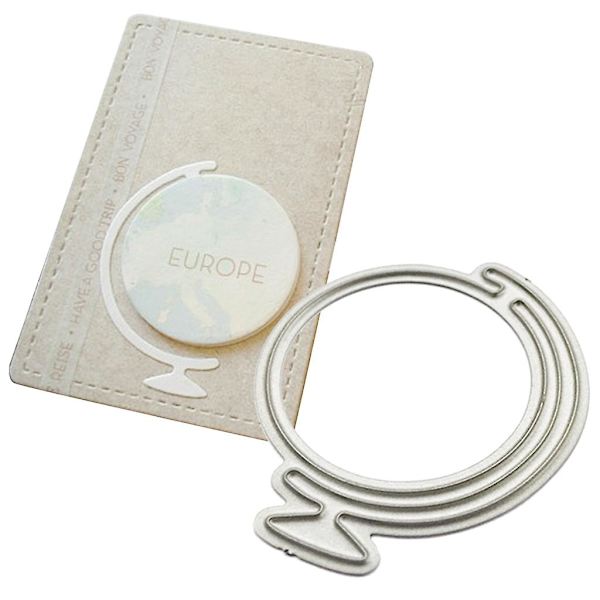 Globe Metal Skæredør Støbeskabel Scrapbooking Diy Album Stempel Papirkort Prægningsdekor