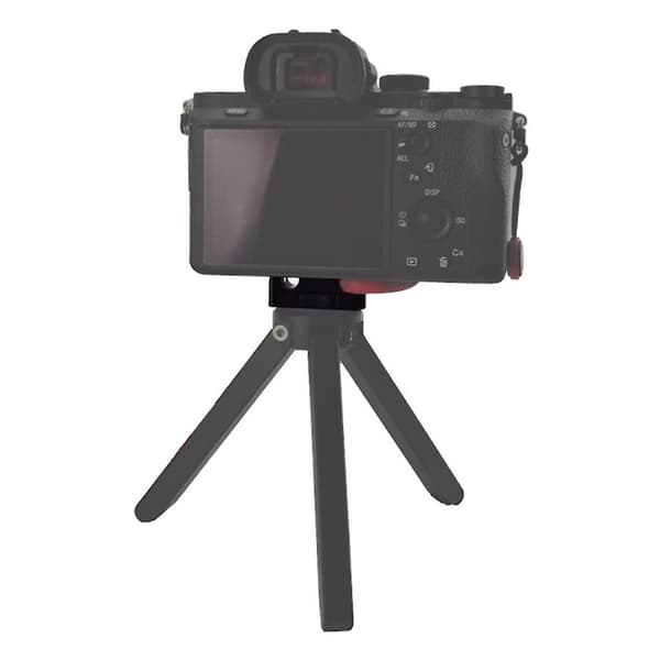 Mini Tether-kabelklemme Dslr-kamera Hurtigutløserplate Tethering-kabel