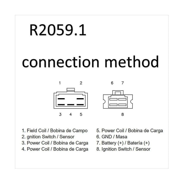 Regulator ensretter 31600-ma6-910, 31600-ma7-008, 31600-mg5-000 til Cb650 Cb750 Cb900 Cbx1000