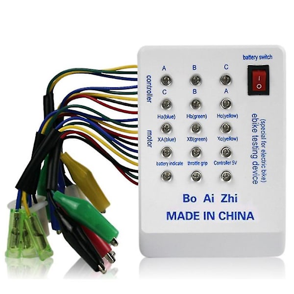 1 stk. 24v/36v/48v/60v/72v Elektrobil E-cykel Scooter Børsteløs Motorkontroller Tester Elektronisk Mod