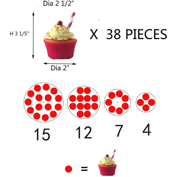 Kakefatstativ, 4 etasjers kakefatstativ for bryllup, babyfest og ettermiddagste, 4 mm tykk akryldessertstårnstativ for muffins og kake, diameter 12\"/