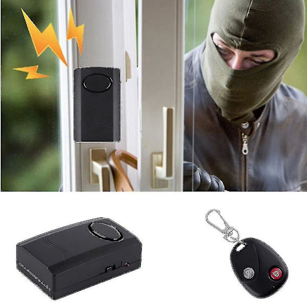 Motorcykel 120db Anti-tyveri Sikkerhedsalarm Safe System Vibrationsdetektor