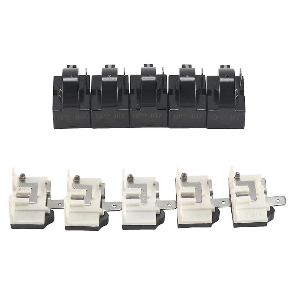 Kjøleskapstartere Qp2-4r7 4,7 Ohm 1-polet Kjøleskap Ptc Starter Reléer Og 6750c-0005p Kjøleskap