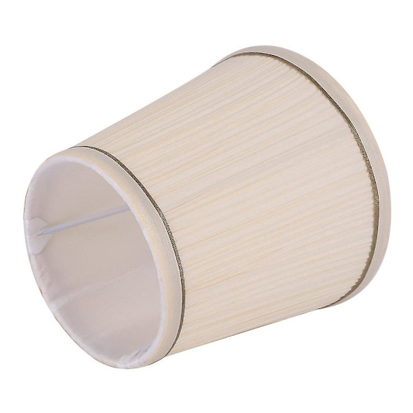Sovesalgs Minimalistisk Skygge Tøj-håndværk Hængende Lampskærm Skal (beige)