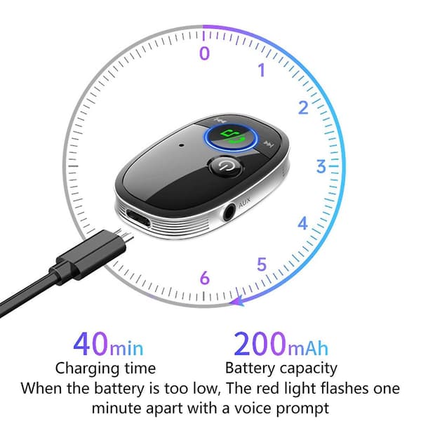 2 i 1 trådløs pc usb lydadapter mini bluetooth-kompatibel 5.0 sender