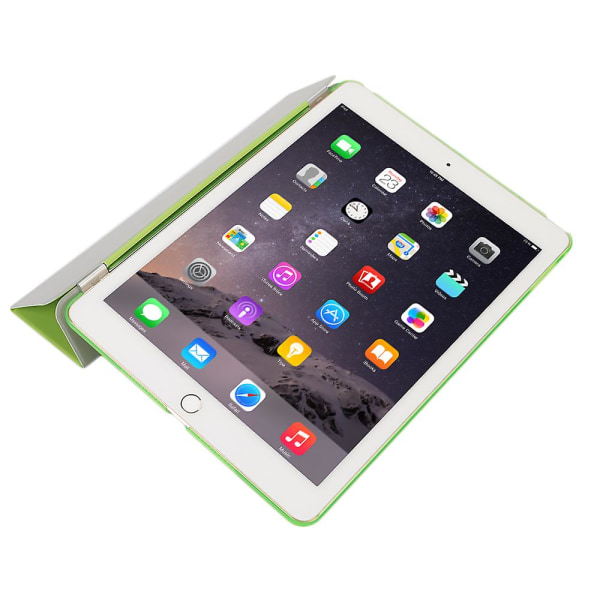 Ultra Slim Magnetic Smart Cover Case Beskyttende skall for Apple Ipad Air 2 Grønn
