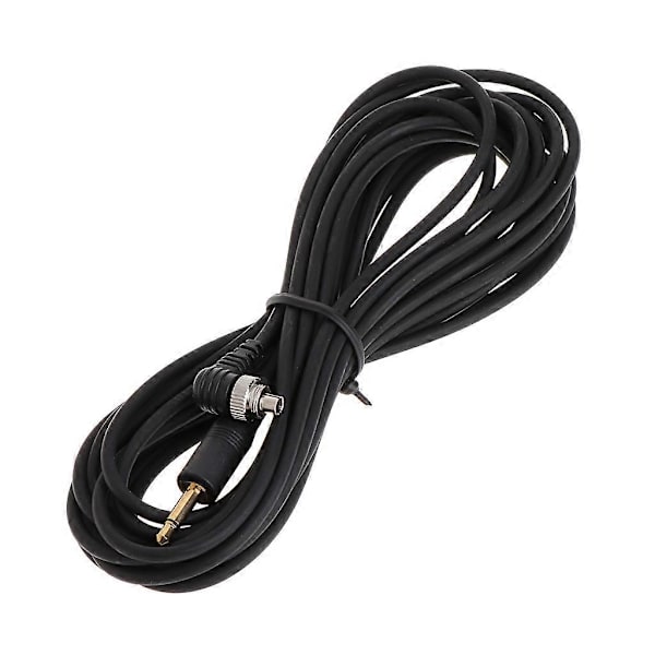 3,5 mm stik til han Flash PC Sync-kabel lysudløser til studiefotografering
