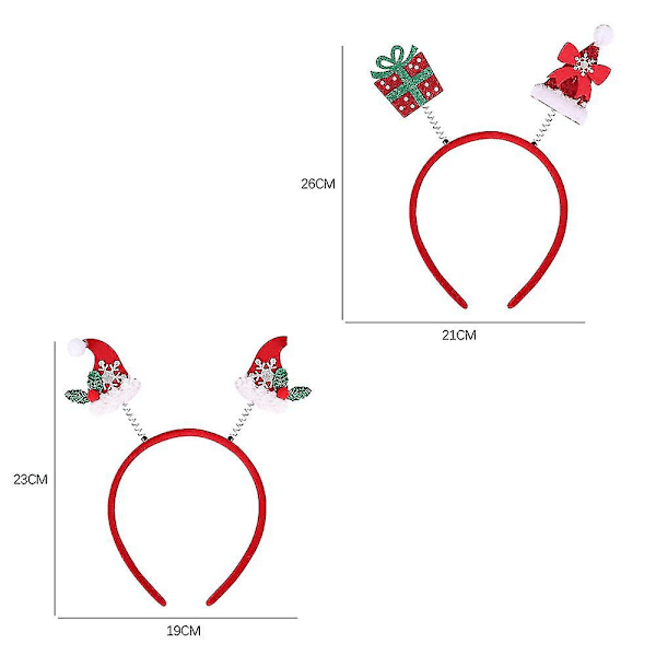 Joulu- ja juhlapyhäpäähine hiuspanta päähine lapsille aikuisille naamiaisasut style 3