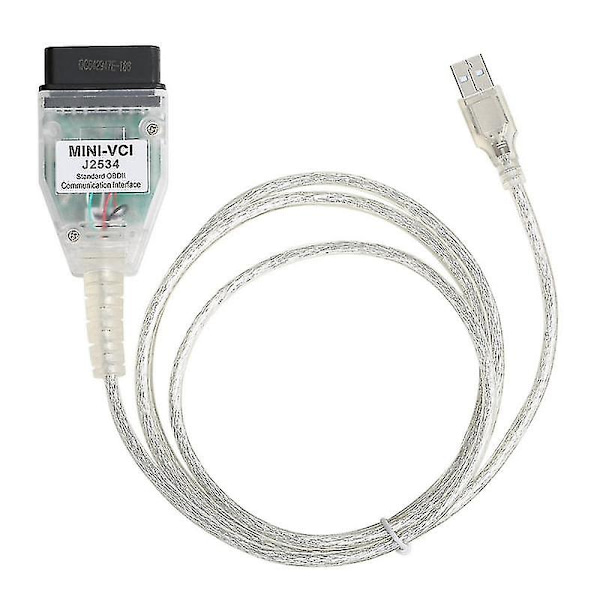 Mini Vci Tis Techstream Sw V16.00.017 Kompatibel Tis Techstream Ft232rl Chip J2534 Mini-vci 2.0.4 Flerspråkig