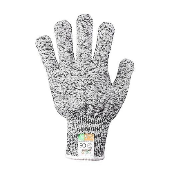 (XS) Skärtåliga handskar för barn, skyddsnivå 5 för träsnideri, sållning, trädgårdsarbete och matlagning