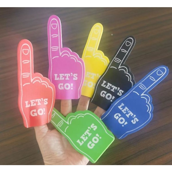 24pcs Foams Finger For Sports Events Sports Party Foams Finger Competitive Events Supplies