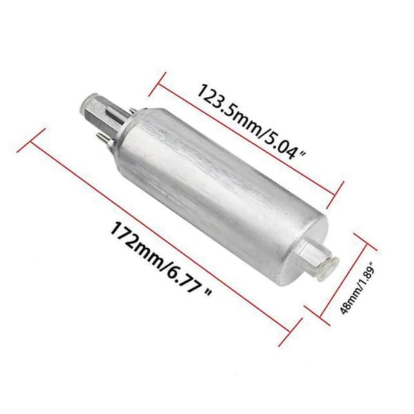 255lph extern inline bränslepump Gsl392 Gsl-392 högtrycksbränslepump med kit