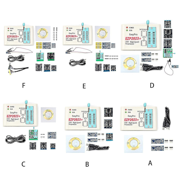 Ezp2023 Usb Hög Hastighet Programmerare Stöd Spi 24 25 93 95 Eeprom För Windows