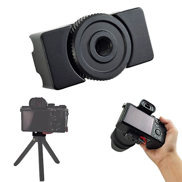 Mini Tether-kaapelilukko Dslr-kameran pikakiinnityslevy Tethering-kaapeli