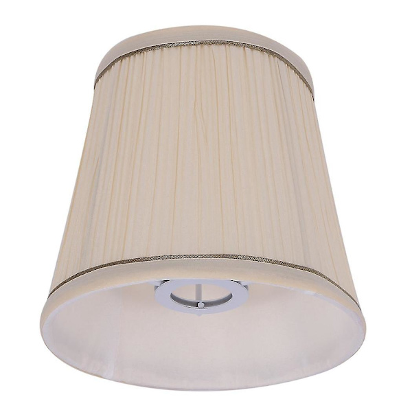 Sovesalgs Minimalistisk Skygge Tøj-håndværk Hængende Lampskærm Skal (beige)