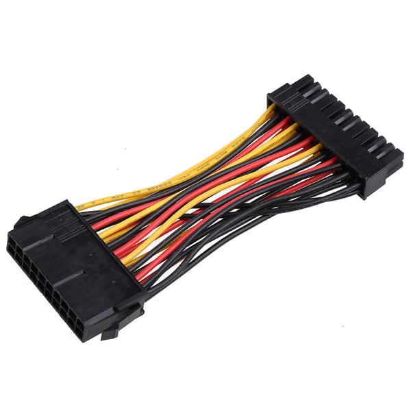 1 stk. Atx 20-pin hun til 24-pin han strømadapterkabel til bærbar pc