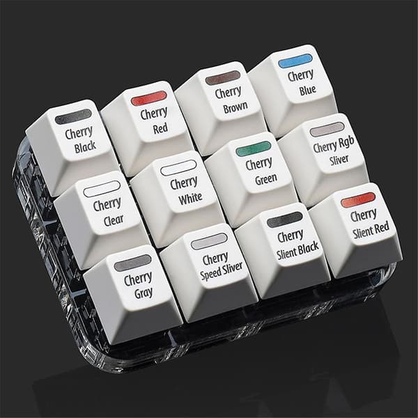 Keyboards Cherry MX Tester R4 Højde God Gadget Sampler
