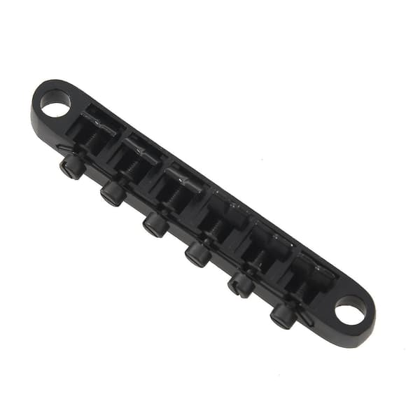 Guitar Tune-o- Bridge Tailpiece Tail For Lp Style Set Svart