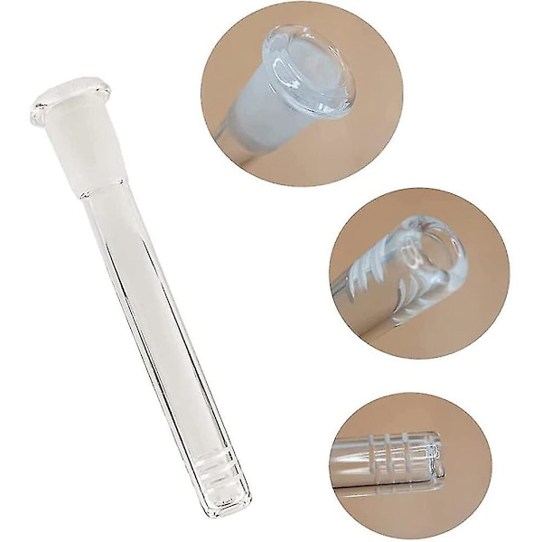 6-pack glasprovrör för vetenskap och labbtester Glasstam 3 tum, 14 mm