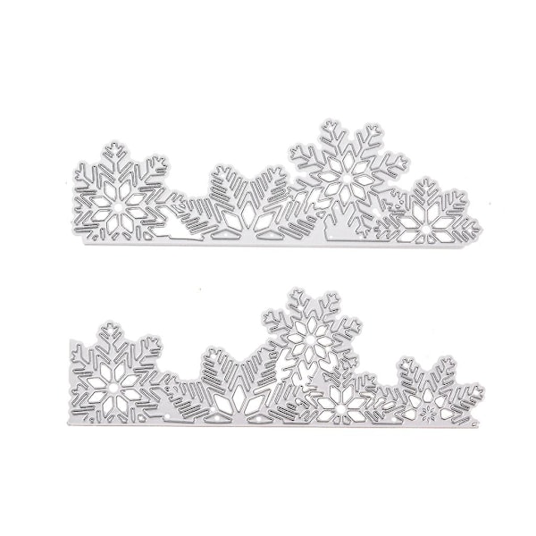 Snowflake Set Metal Cutting Dies Stencil Diy Scrapbooking Album Stamp Paper Card