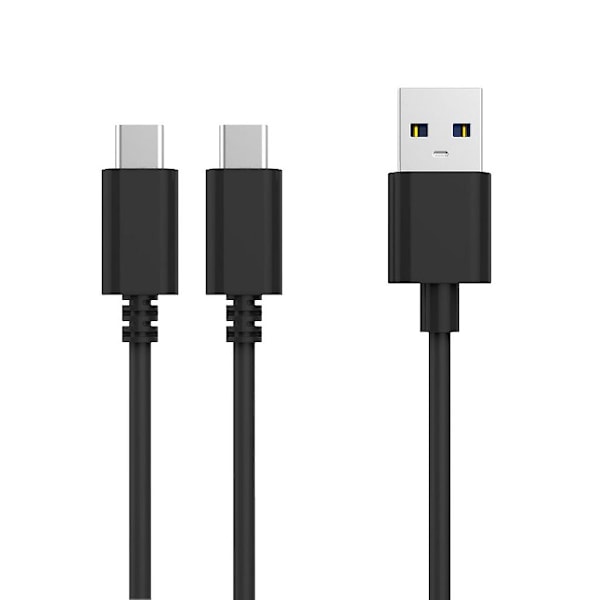 For 3m 2 i 1 Type-c USB Hurtigopladningskabelledning til  Controller Switch Mobiltelefon Overspænding Til Beskyttelse