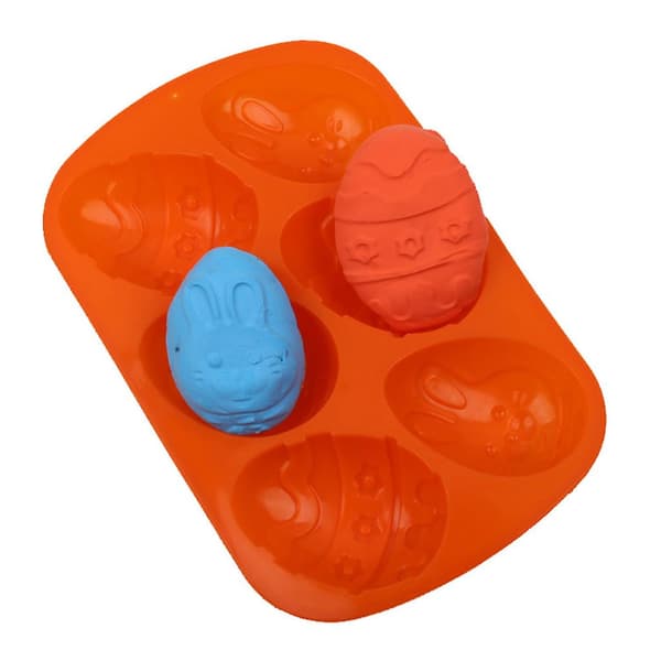 Silikoneform til kager, kiks, småkager til Halloween, jul og valentinsdag